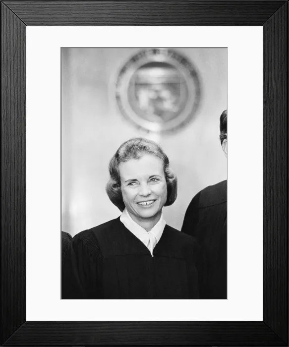 Framed Print : Judge Sandra Day O'Connor