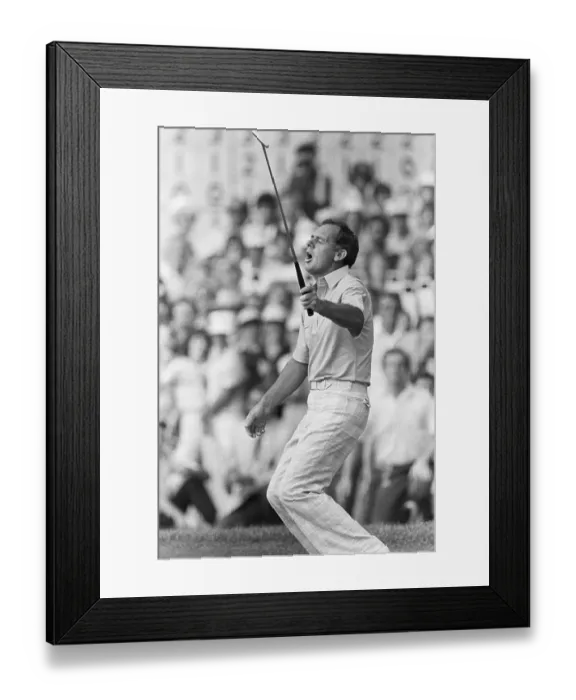 Framed Print : Golfer Graham Winning US Open