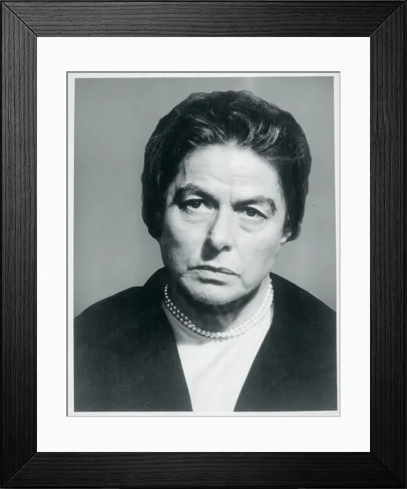 Framed Print : Ingrid Bergman Depicting Golda Meir Framed Print : Ingrid Bergman Depicting Golda Meir