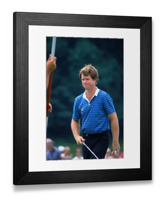 Framed Print : Portrait of Tom Watson Framed Print : Portrait of Tom Watson