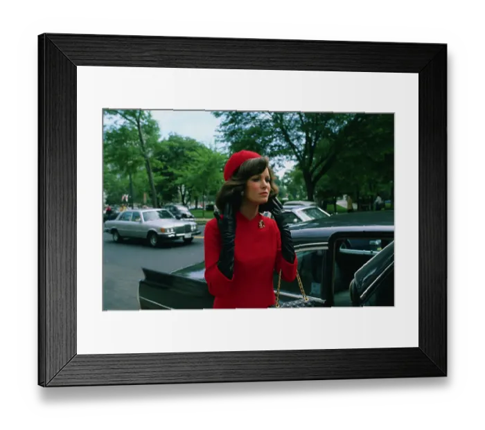Framed Print : Jaclyn Smith Portraying Jacqueline Bouvier for The Jacqueline Bouvier Kennedy Story Framed Print : Jaclyn Smith Portraying Jacqueline Bouvier for The Jacqueline Bouvier Kennedy Story