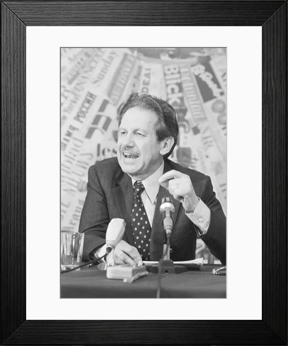Framed Print : Italian Politician Flaminio Piccoli Framed Print : Italian Politician Flaminio Piccoli