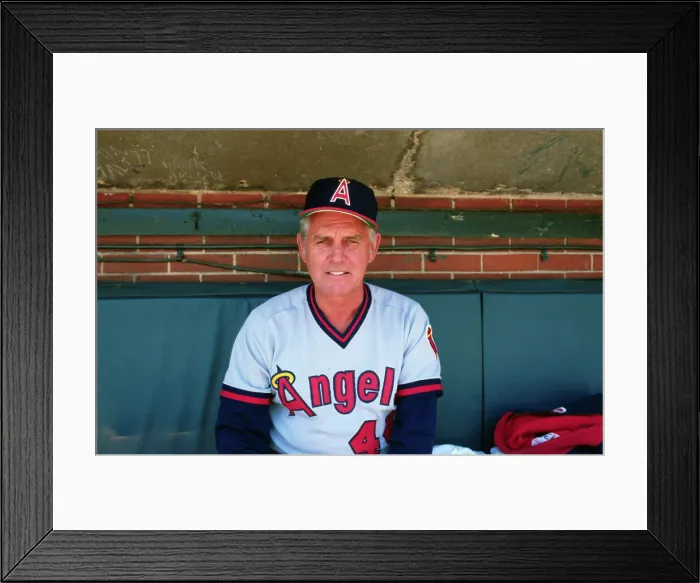 Framed Print : Gene Mauch Framed Print : Gene Mauch