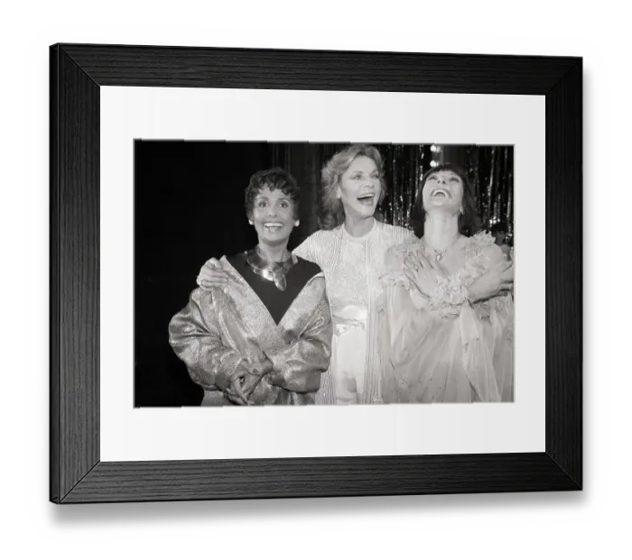 Framed Print : Tony Award Winning Actresses From 1981 Framed Print : Tony Award Winning Actresses From 1981