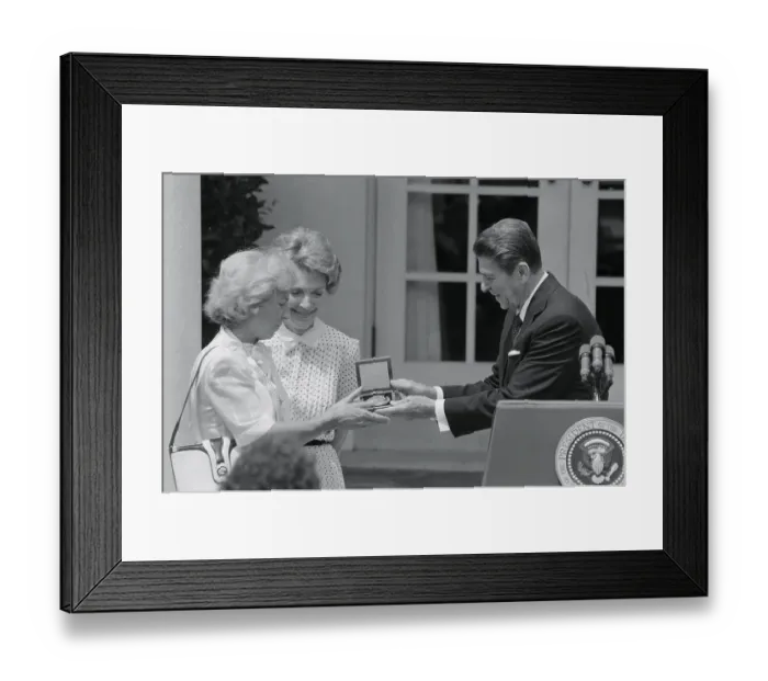 Framed Print : Ethel Kennedy Receiving Award for Late Husband Framed Print : Ethel Kennedy Receiving Award for Late Husband