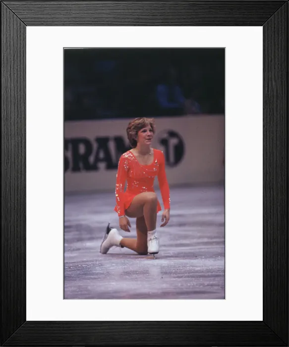 Framed Print : Skating Champ Elaine Zayak Framed Print : Skating Champ Elaine Zayak