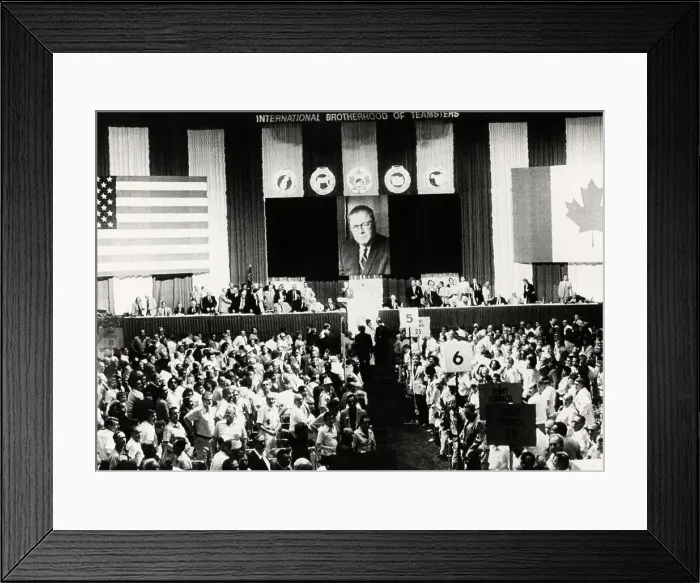 Framed Print : Opening Of Teamsters Convention Framed Print : Opening Of Teamsters Convention