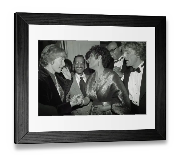 Framed Print : Lena Horne and Friends at Her Premiere Party Framed Print : Lena Horne and Friends at Her Premiere Party