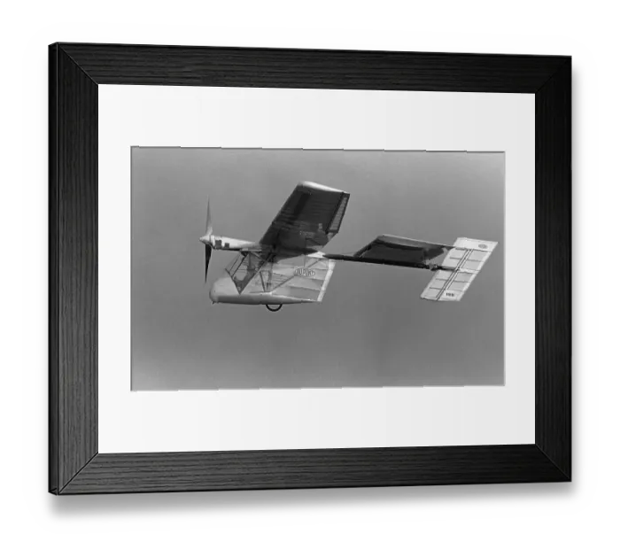 Framed Print : Langley Solar Plane Shown in Flight Framed Print : Langley Solar Plane Shown in Flight
