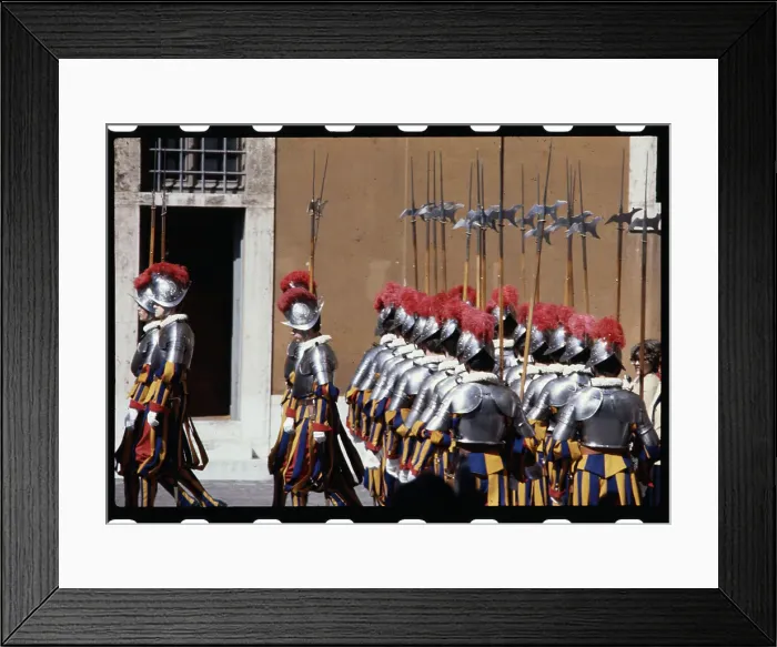Framed Print : Swiss Guard