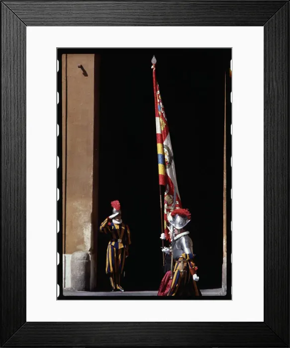 Framed Print : Swiss Guard Framed Print : Swiss Guard