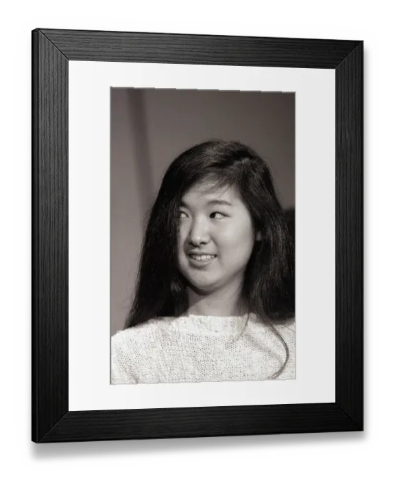 Framed Print : Maya Lin. 5 / 6 / 1981-Washington, DC: Maya Ying Lin Framed Print : Maya Lin. 5 / 6 / 1981-Washington, DC: Maya Ying Lin