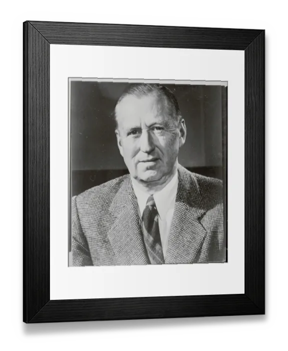 Framed Print : Portrait of Leroy R. Gruman Framed Print : Portrait of Leroy R. Gruman