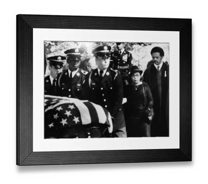 Framed Print : Boxer Joe Louis Burial Framed Print : Boxer Joe Louis Burial