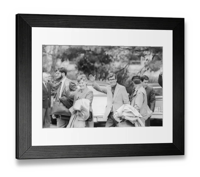 Framed Print : Mr. and Mrs. Bruce Liangen Framed Print : Mr. and Mrs. Bruce Liangen
