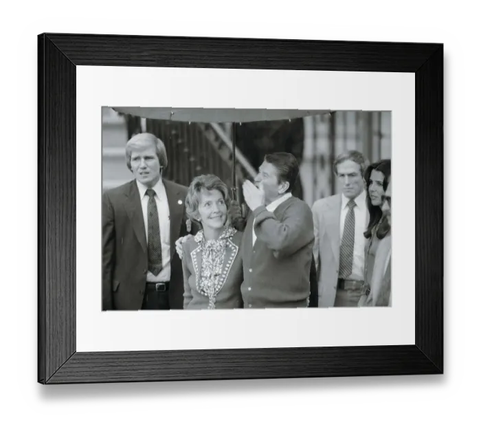 Framed Print : Ronald and Nancy Reagan in Jovial Mood Framed Print : Ronald and Nancy Reagan in Jovial Mood