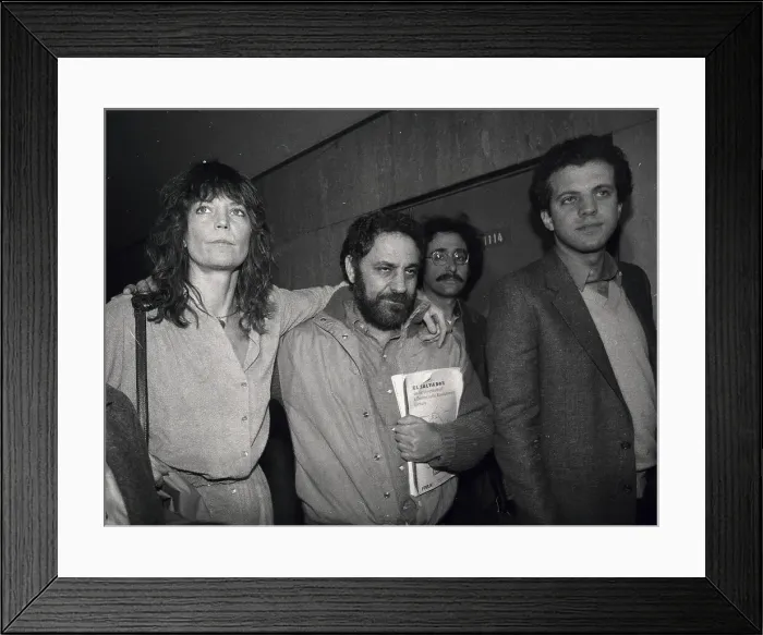 Framed Print : Yippie Leader Abbie Hoffman and his Wife Johanna Framed Print : Yippie Leader Abbie Hoffman and his Wife Johanna