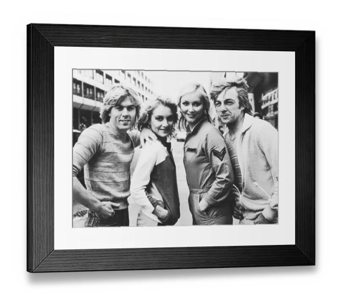 Framed Print : Eurovision Song Contest Winner Buck's Fizz Framed Print : Eurovision Song Contest Winner Buck's Fizz