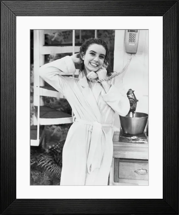 Framed Print : Dana Plato Acting in Show Framed Print : Dana Plato Acting in Show