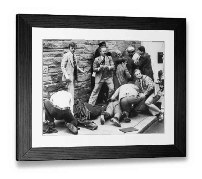 Framed Print : Agents Tend To Presidential Secretary Brady Framed Print : Agents Tend To Presidential Secretary Brady