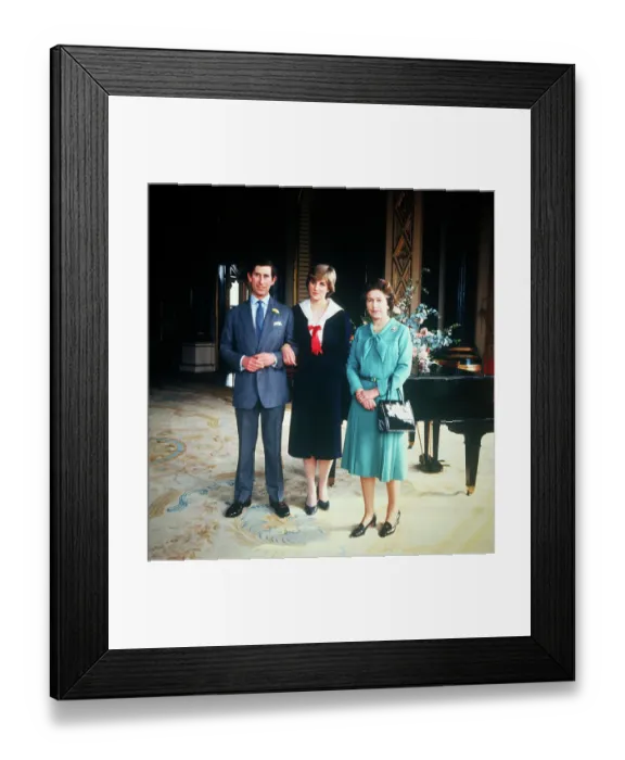 Framed Print : Trio of English Royalty Framed Print : Trio of English Royalty