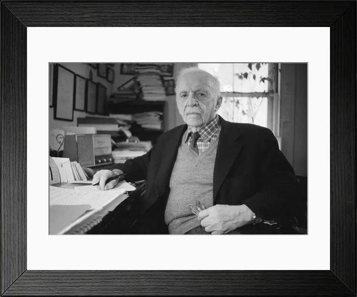 Framed Print : Public Relations Expert Edward Bernays Framed Print : Public Relations Expert Edward Bernays