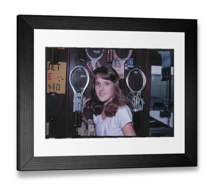 Framed Print : Tennis Champ Tracy Austin Framed Print : Tennis Champ Tracy Austin