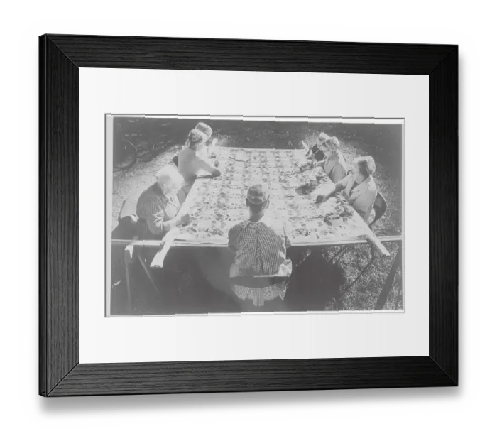 Framed Print : Amish Women Quilting Framed Print : Amish Women Quilting
