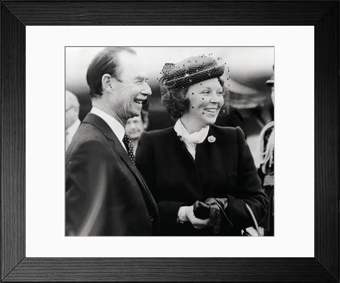 Framed Print : Queen Beatrix In Luxembourg Framed Print : Queen Beatrix In Luxembourg