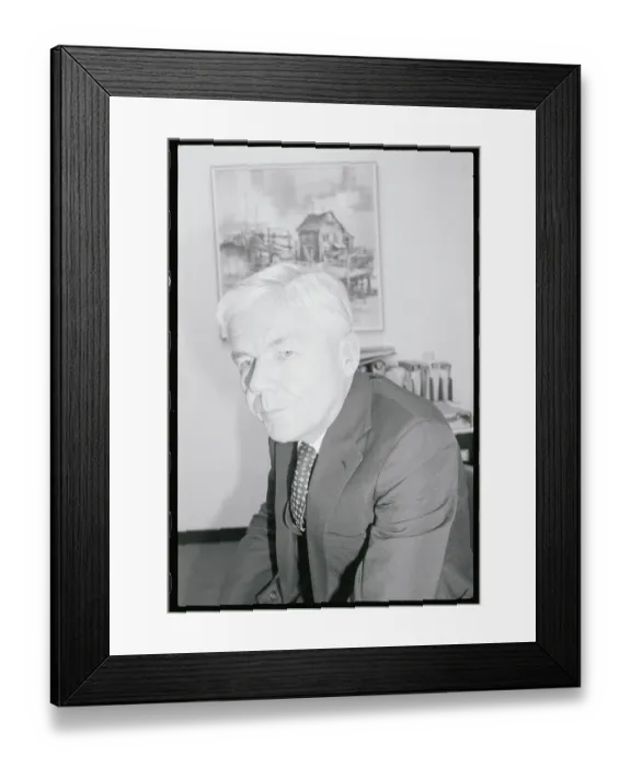 Framed Print : Portrait of Harold Olson Framed Print : Portrait of Harold Olson