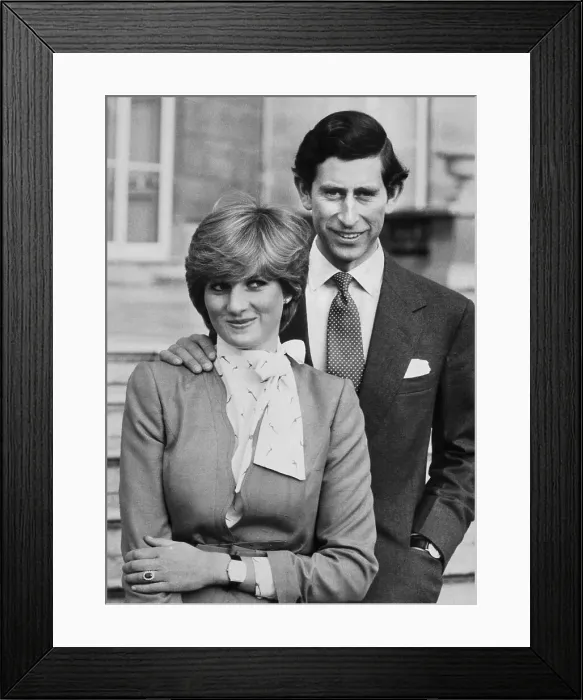 Framed Print : Prince Charles and Lady Diana Framed Print : Prince Charles and Lady Diana