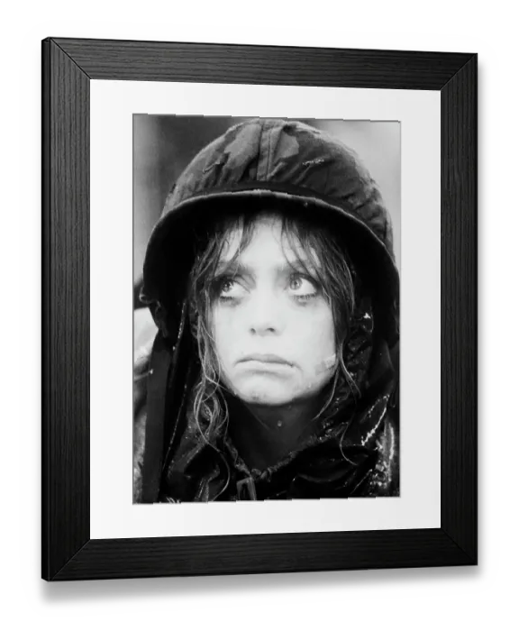 Framed Print : Portrait of Goldie Hawn Framed Print : Portrait of Goldie Hawn