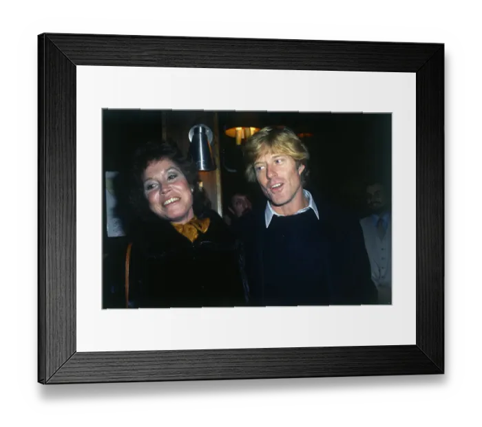Framed Print : Portrait of Mary Tyler Moore and Robert Redford Framed Print : Portrait of Mary Tyler Moore and Robert Redford