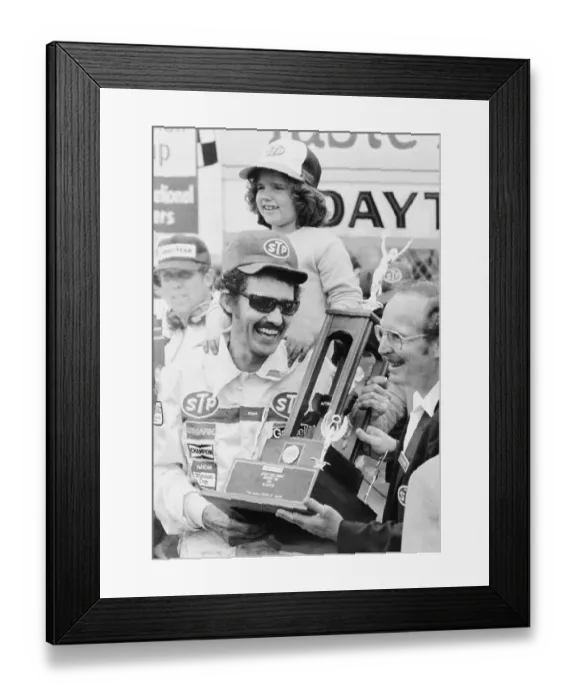 Framed Print : Richard Petty Daytona Victory Framed Print : Richard Petty Daytona Victory