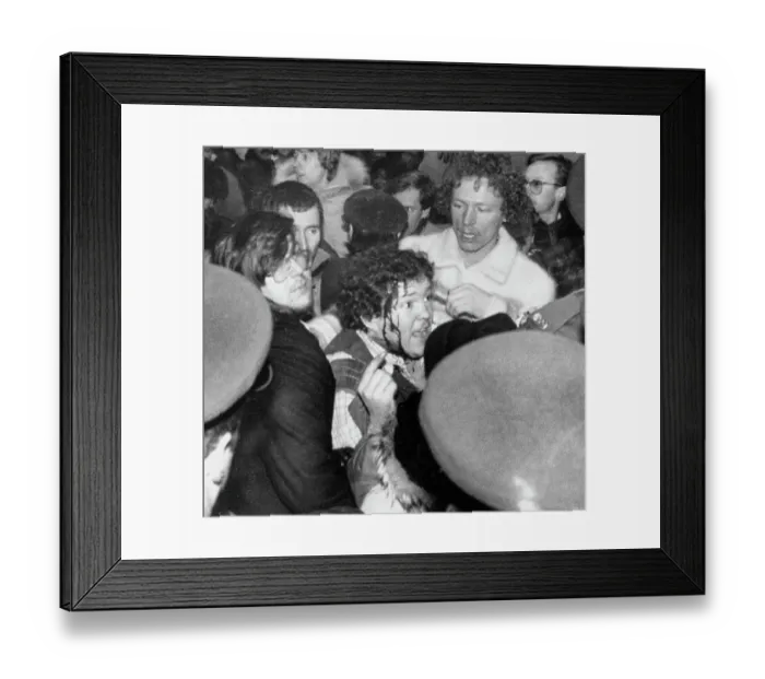 Framed Print : Gay Rights Demonstrators Clash With Police In Toronto Framed Print : Gay Rights Demonstrators Clash With Police In Toronto