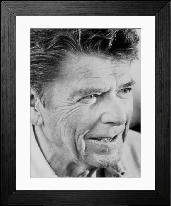 Framed Print : Ronald Reagan Bowing to Wife Nancy Framed Print : Ronald Reagan Bowing to Wife Nancy