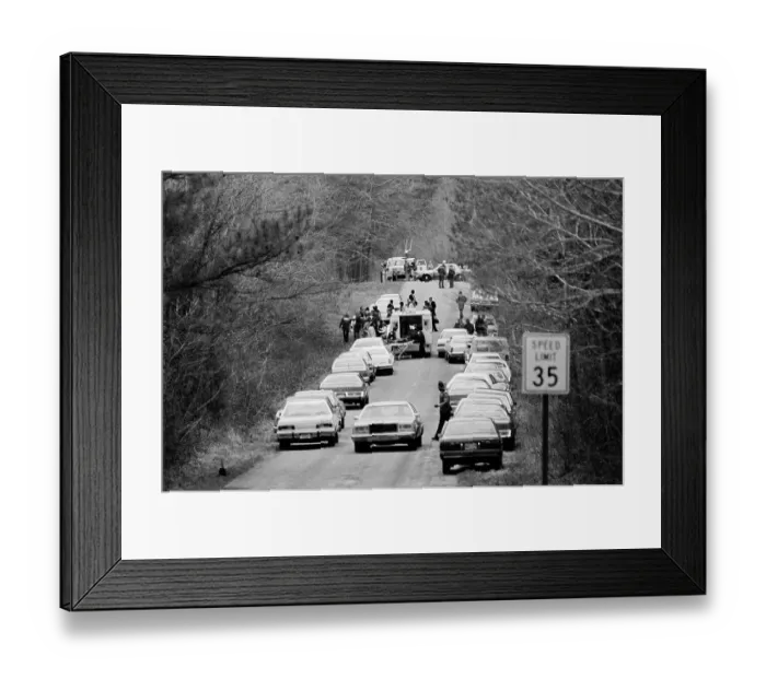 Framed Print : Murder Victim Loaded Into Ambulance Framed Print : Murder Victim Loaded Into Ambulance