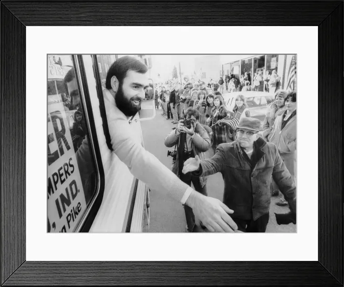 Framed Print : Iran Hostages Framed Print : Iran Hostages