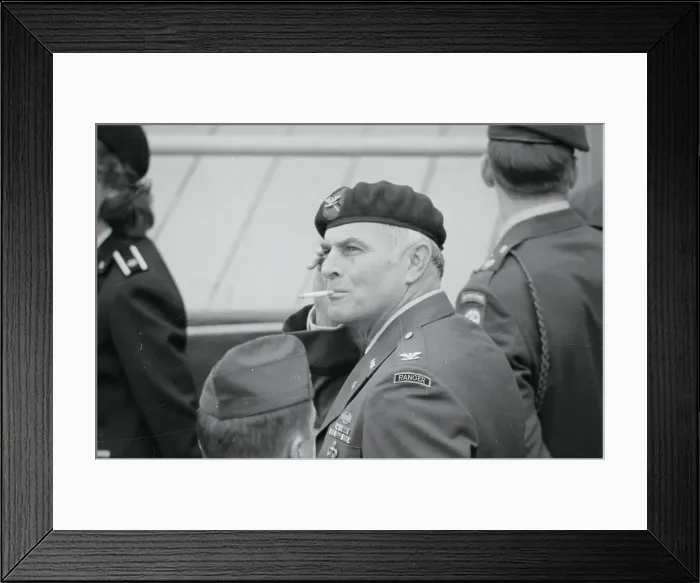 Framed Print : Portrait of Colonel Charles Beckwith Framed Print : Portrait of Colonel Charles Beckwith