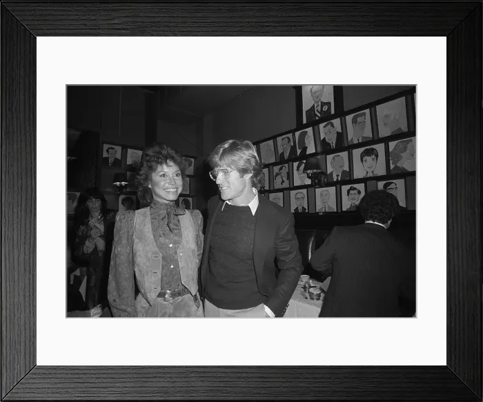 Framed Print : Portrait of Mary Tyler Moore and Robert Redford Framed Print : Portrait of Mary Tyler Moore and Robert Redford