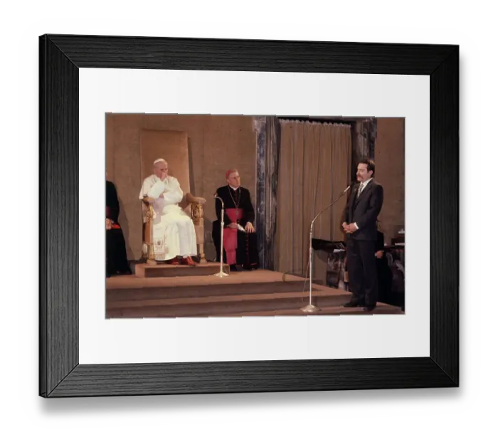 Framed Print : Pope at the Vatican Framed Print : Pope at the Vatican
