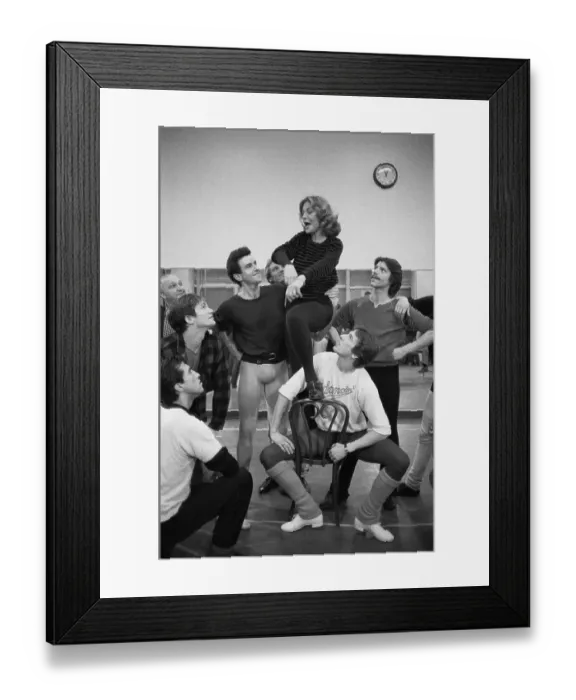 Framed Print : Lauren Bacall Rehearsing a Musical Number Framed Print : Lauren Bacall Rehearsing a Musical Number