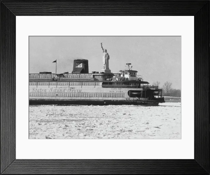 Framed Print : Staten Island Ferry Framed Print : Staten Island Ferry