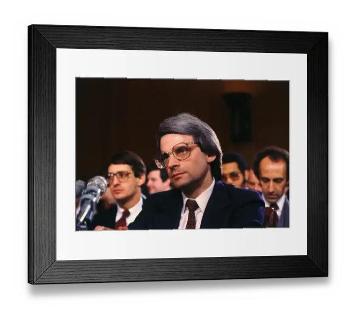 Framed Print : David Stockman at Microphone in Meeting Framed Print : David Stockman at Microphone in Meeting