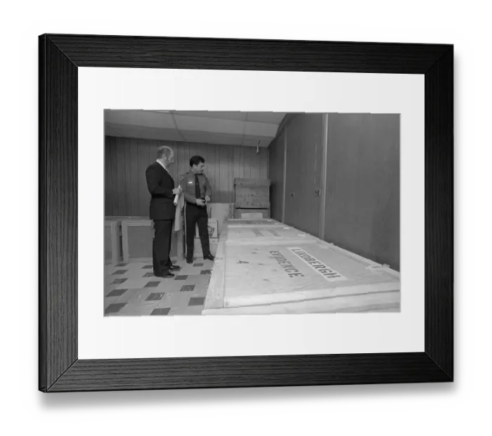 Framed Print : Archived Evidence Framed Print : Archived Evidence