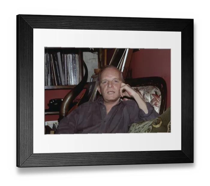 Framed Print : Portrait of Truman Capote Framed Print : Portrait of Truman Capote