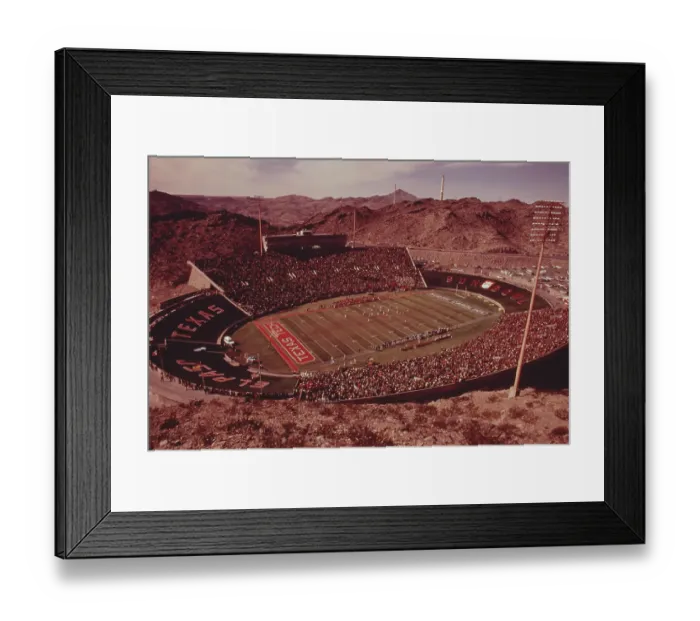 Framed Print : Football Stadium