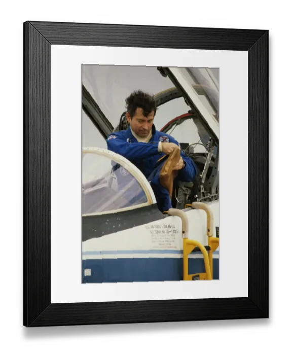 Framed Print : Astronaut John W. Young Framed Print : Astronaut John W. Young