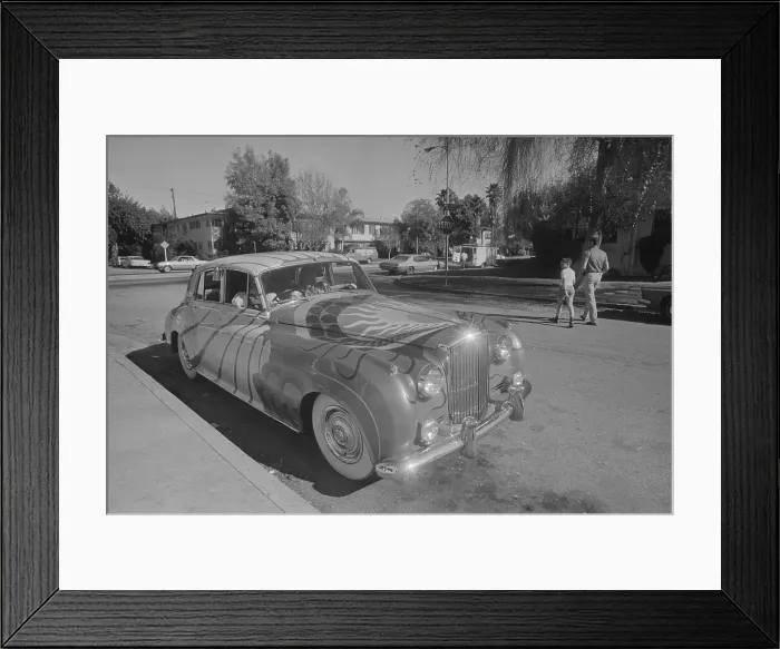 Framed Print : Rolls Royce Car Formerly Owned by John Lennon Framed Print : Rolls Royce Car Formerly Owned by John Lennon