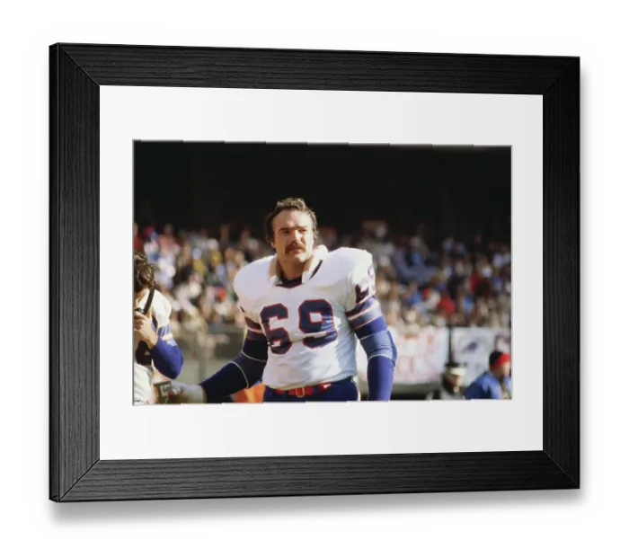 Framed Print : Conrad Dobler Playing Football Framed Print : Conrad Dobler Playing Football